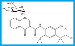 IVACAFTOR CARBOXYLIC ACID N-GLUCURONIDE